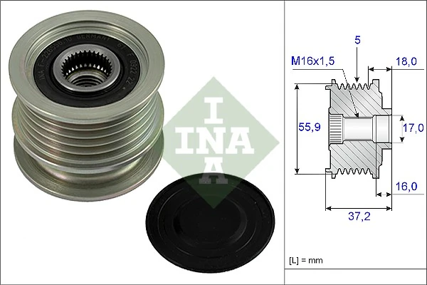 Alternator Freewheel Clutch